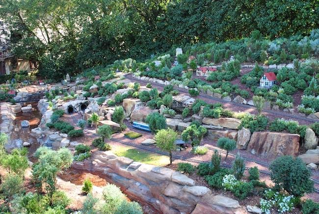 Germany Pavilion Garden Railway Epcot Germany World Showcase