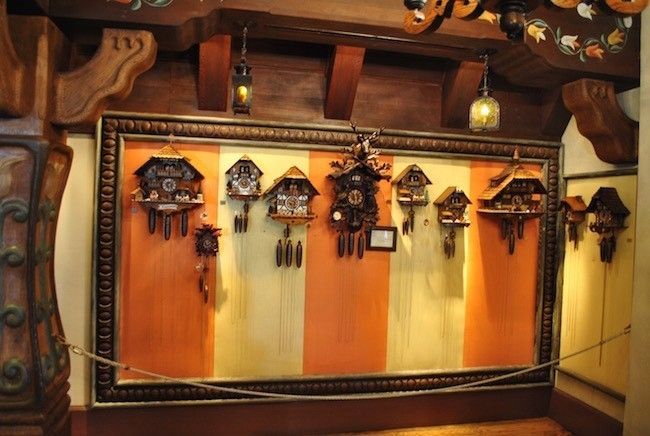 What is the name of the clock shop in epcot