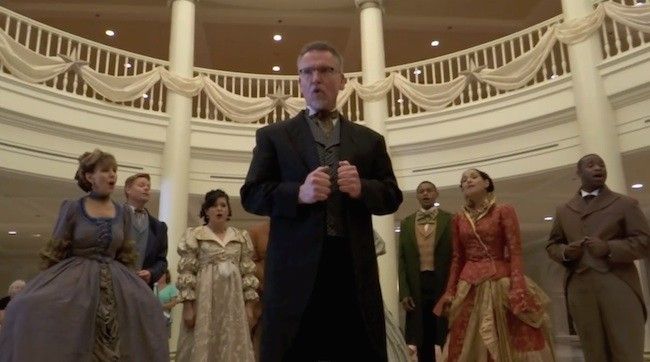 where can you find the voices of liberty in epcot