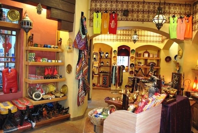 morocco pavilion in epcot shopping