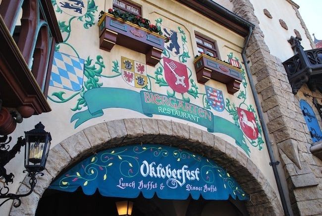 how is the food in the german pavilion in epcot