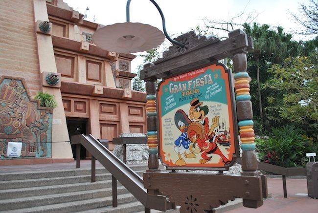 can you meet the three caballeros in disney world