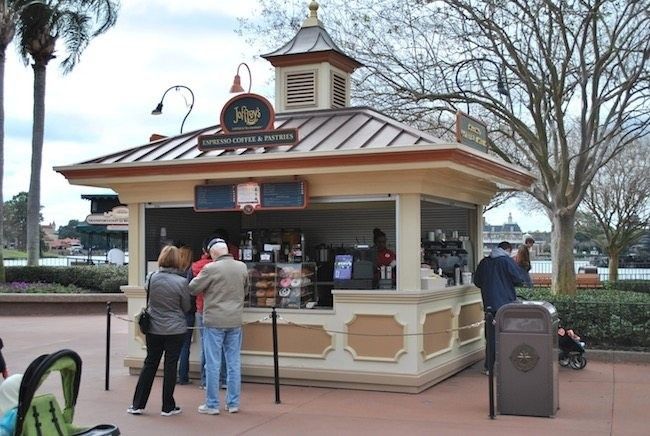 where are the coffee locations in disney world