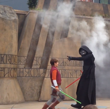 Where can you meet Kylo Ren in disney world