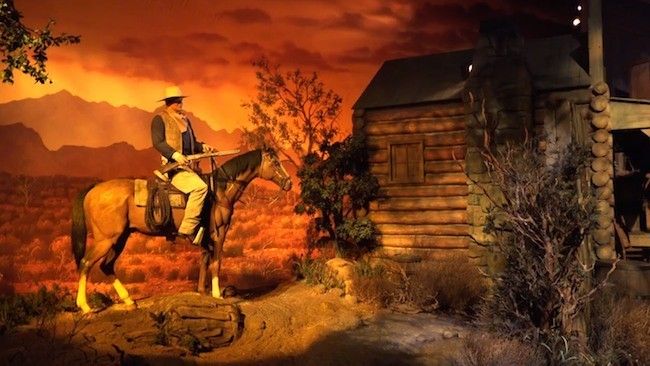 what disney ride is john wayne in