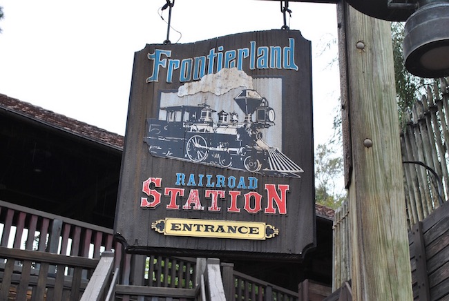 walt disney world railroad - frontierland