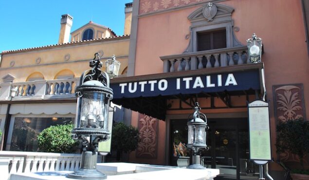 Tutto Italia Ristorante (Epcot, Italy, World Showcase, Dining