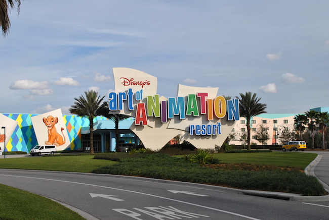 disney's art of animation resort information