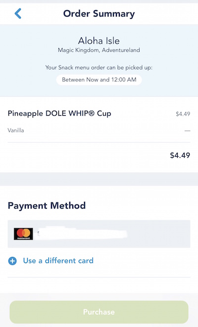 disney mobile ordering review