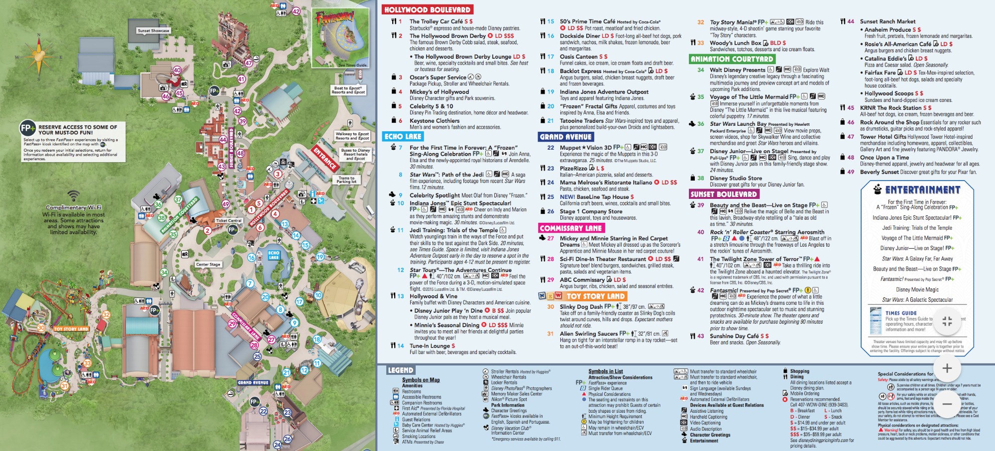 disney hollywood studios map Disney S Hollywood Studios Map Walt Disney World Wdw Kingdom