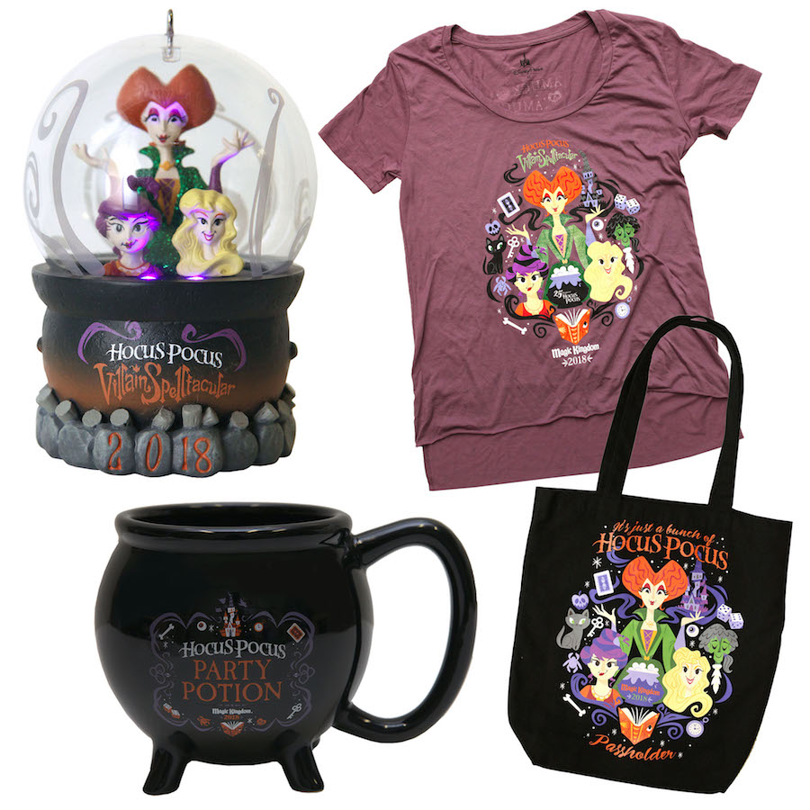 mickey's not so scary halloween party hocus pocus merchandise