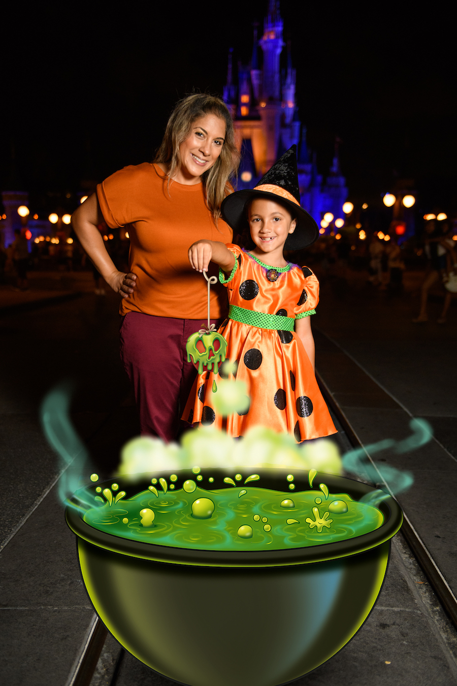 mickey's not so scary halloween party photopass magic shots