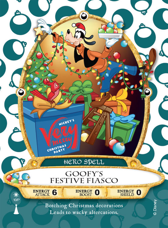 complete list of sorcerers of the magic kingdom mickey's very merry christmas party card