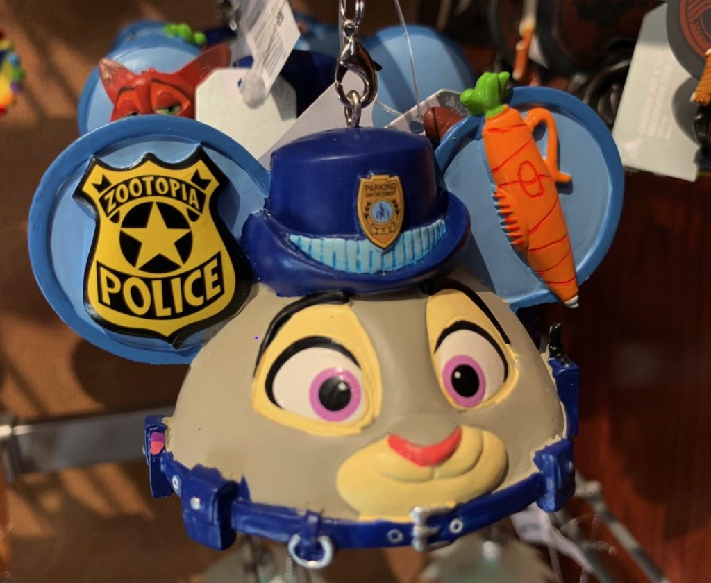 zootopia judy hopps ear hat ornament