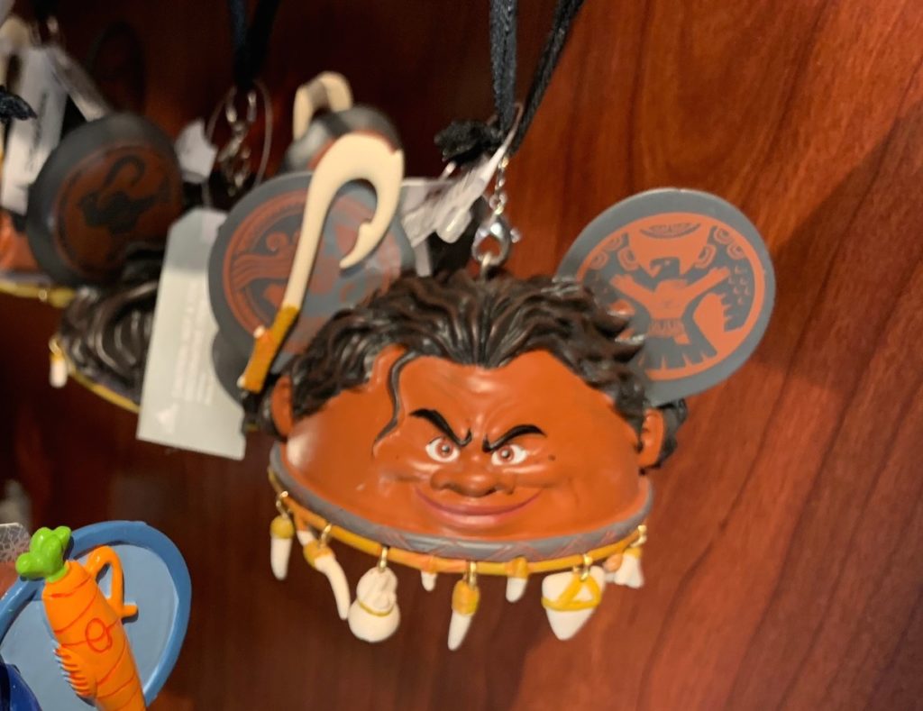 moana maui ear hat ornament