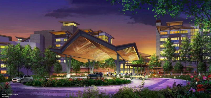 disney resort at River Country concept art