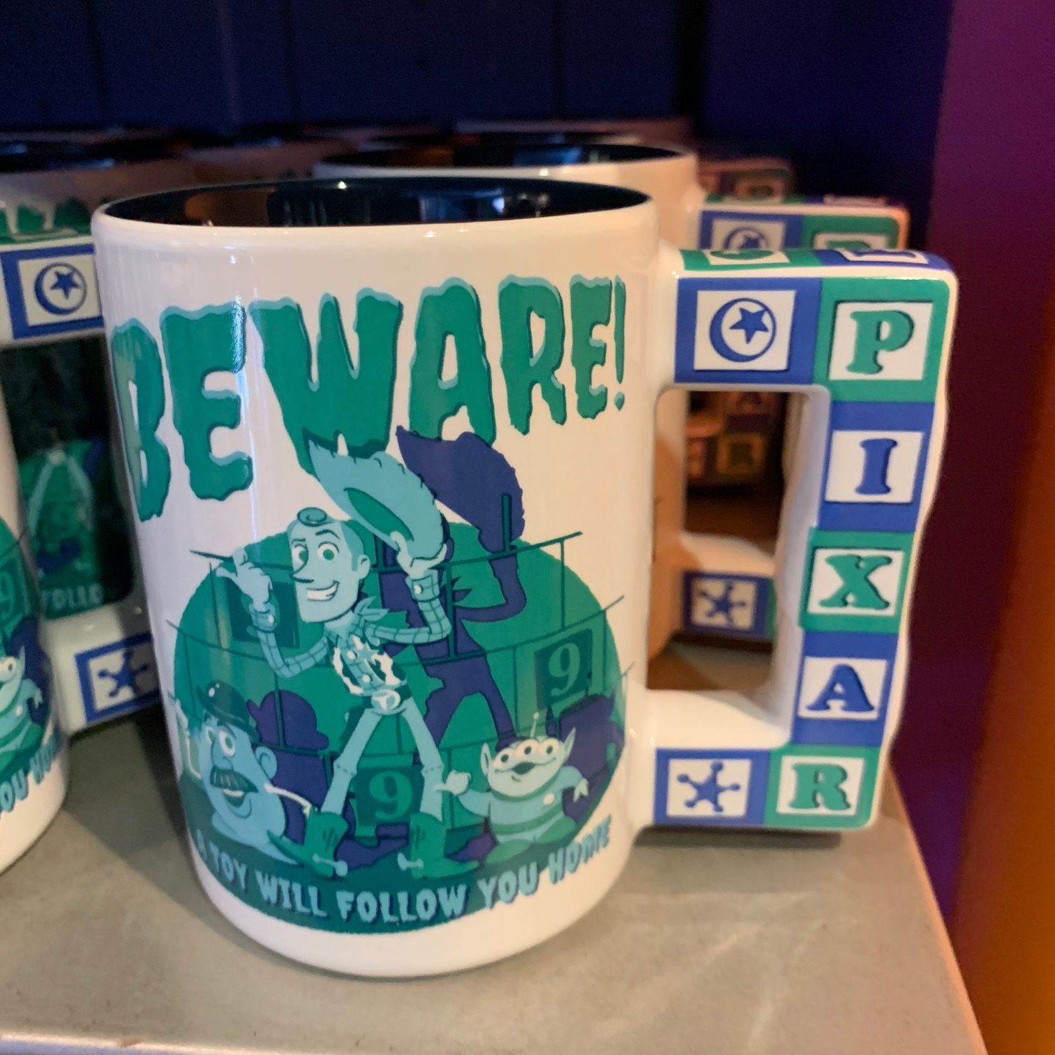 toy story haunted mansion mugs