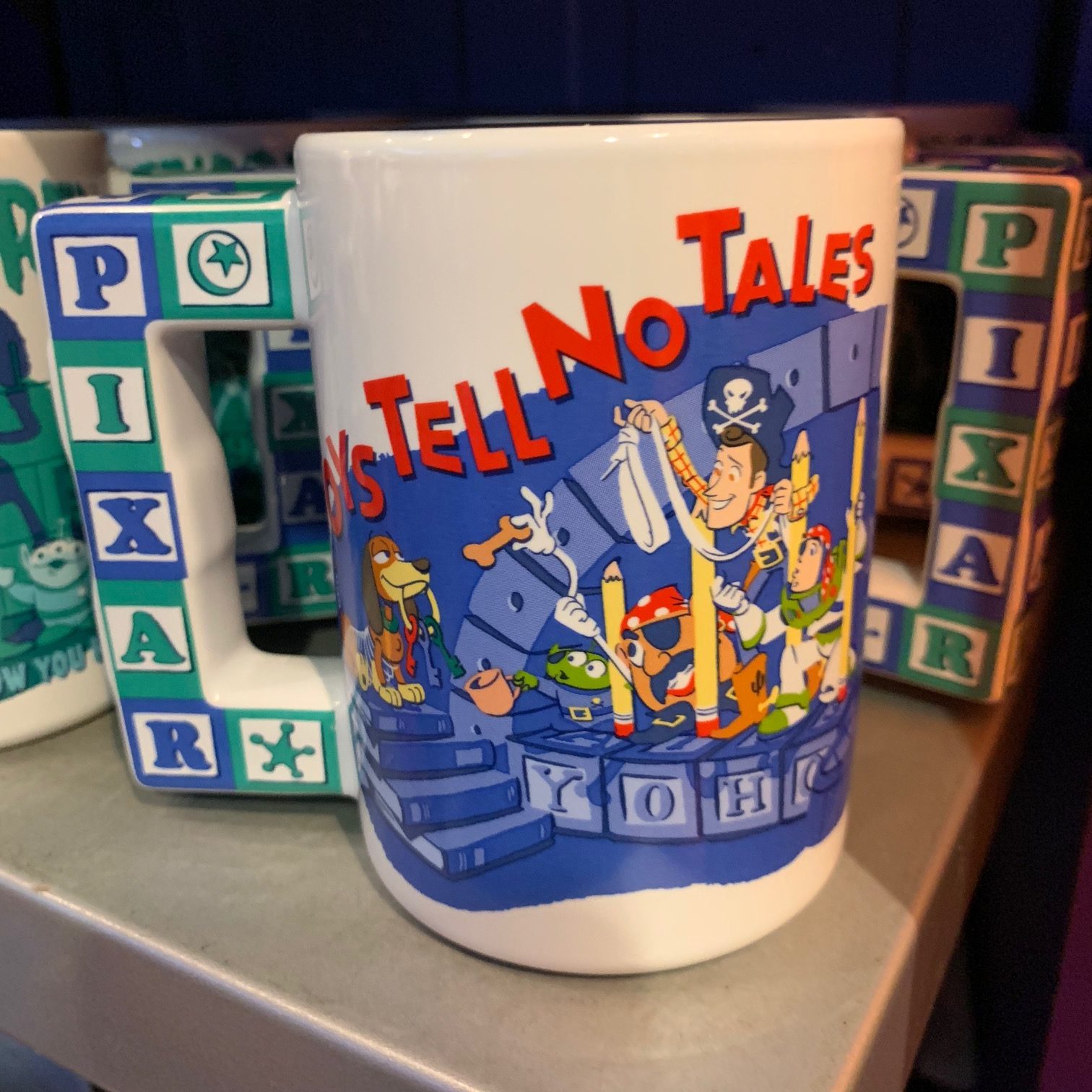 toy story pirates of the caribbean mugs