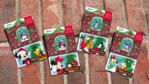 disney holiday gift card pin series