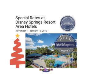 Disney Springs Resort discount Rates
