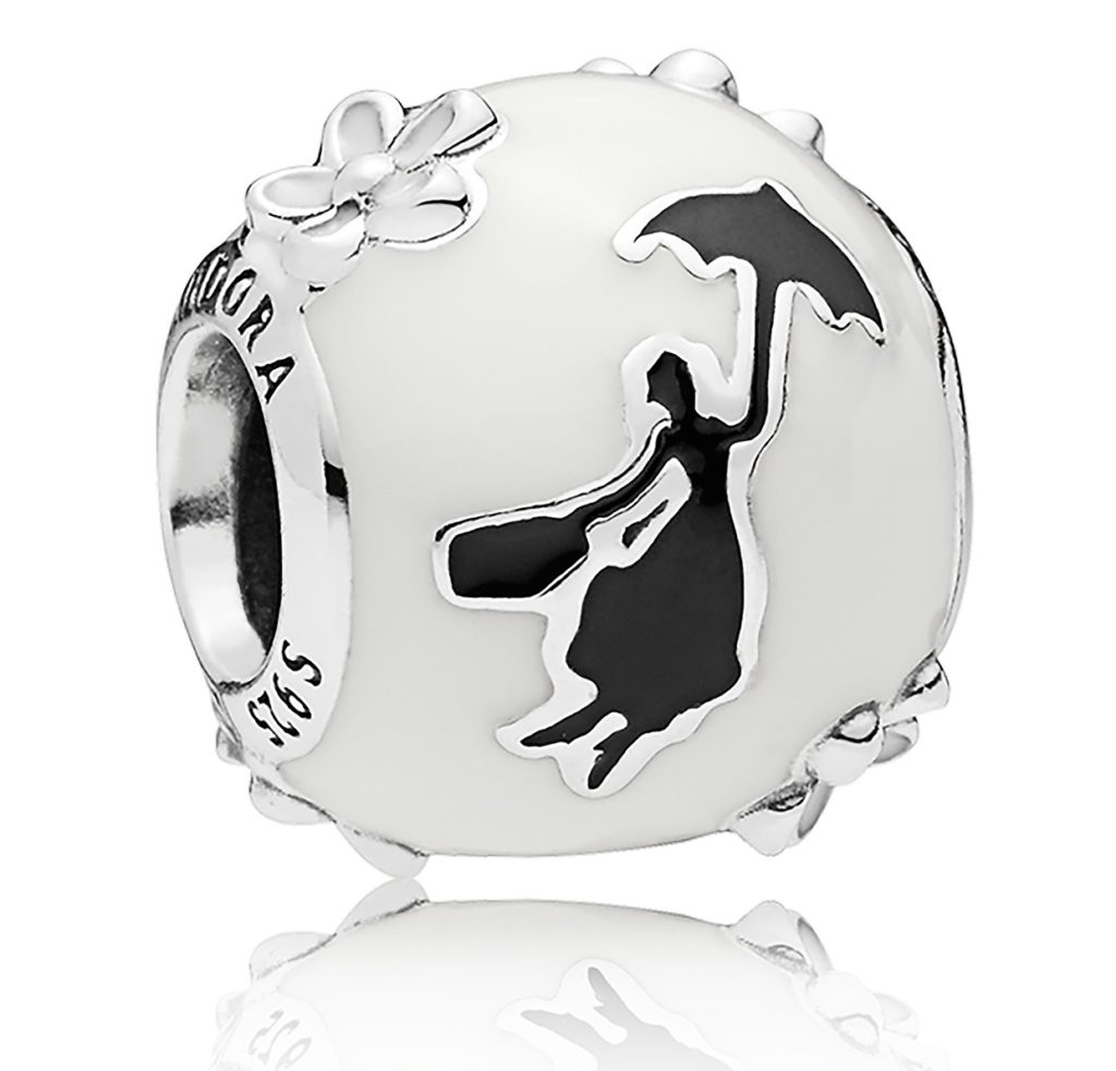 mary poppins silhouette pandora charm