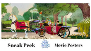 mary poppins returns sneak peek and movie posters