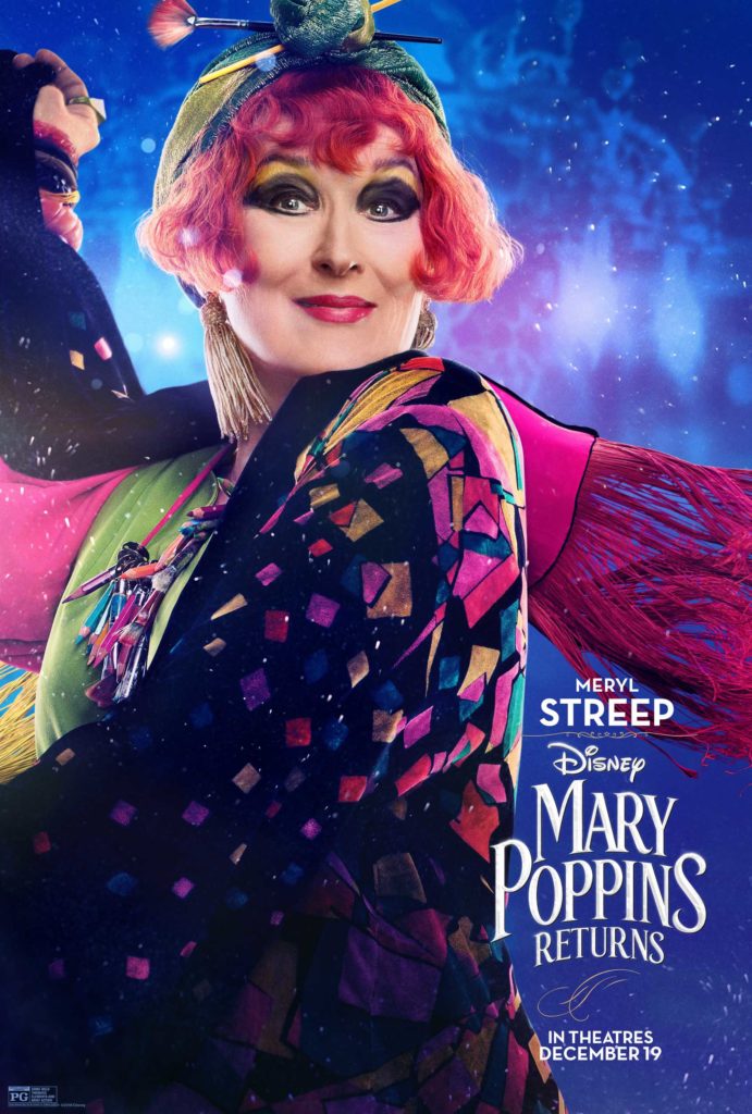 meryl streep mary poppins returns movie poster