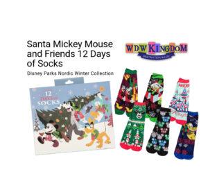 disney sock advent calendar 12 socks