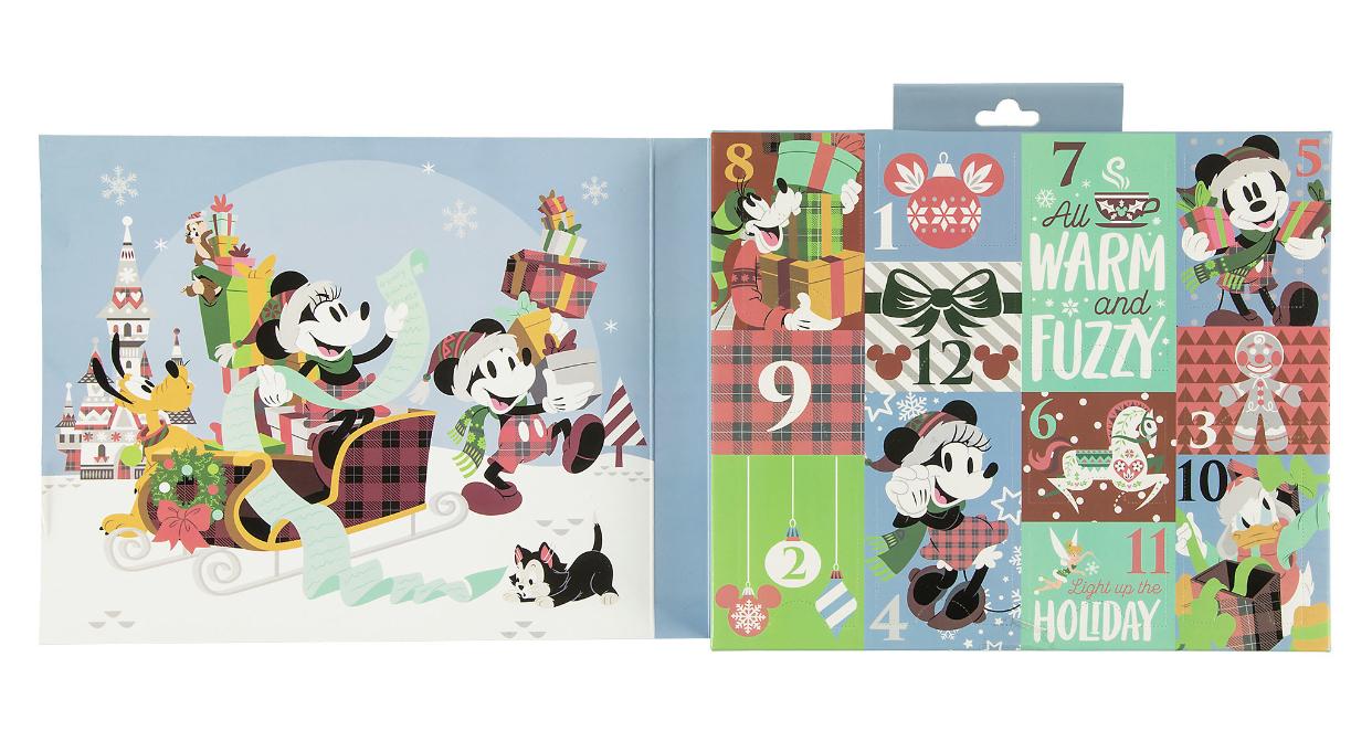 mickey mouse sock christmas 12 socks