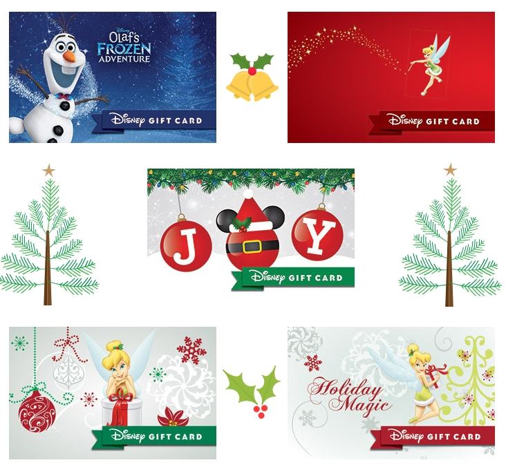 where can you use disney gift cards