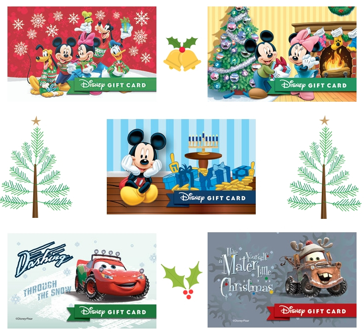 can you use disney gift cards online