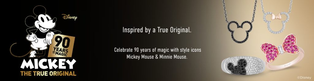 Zales Mickey & Minnie 90th Anniversary jewelry Collection prices