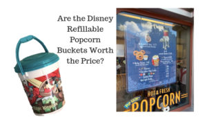 how much is the disney refillable popcorn bucket