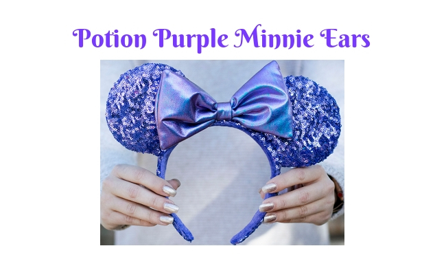 purple potion minnie ears