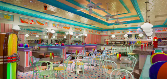 beaches and cream menu