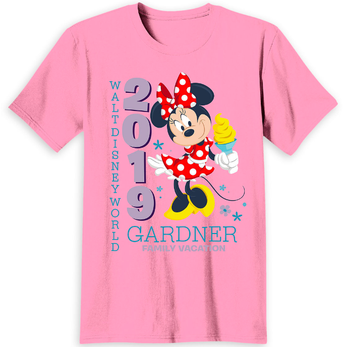 personalized disney shirts for the family