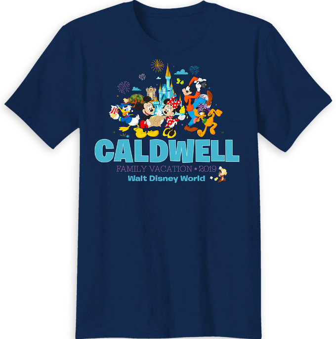 personalized disney world t shirts