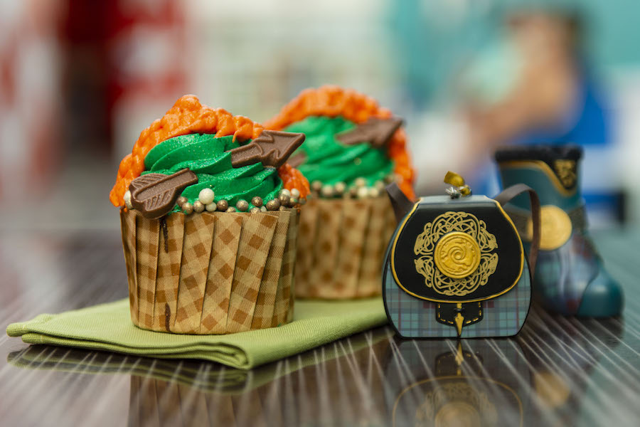 where can you find the merida cupcake at disney