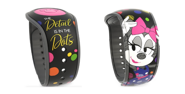 minnie mouse polka dot magicband