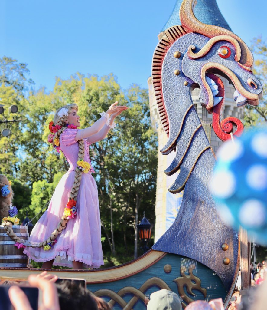 rapunzel festival of fantasy float