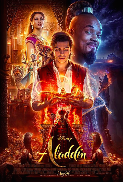 official aladdin movie poster
