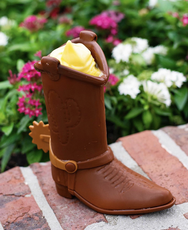 disney springs woody souvenir boot